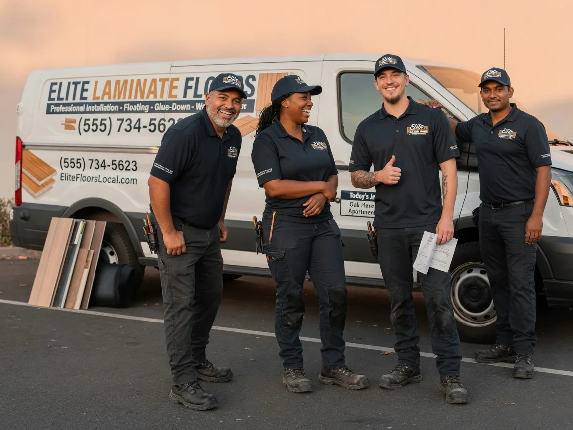 Laminate flooring installation company in Evansville, AR